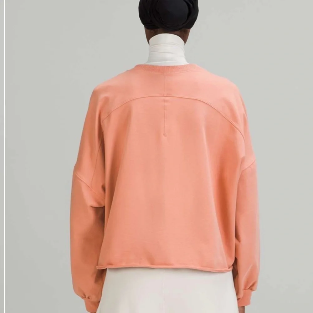 Lululemon LA Oversized Boxy Crew Pink Savannah size 10 - Picture 4 of 8